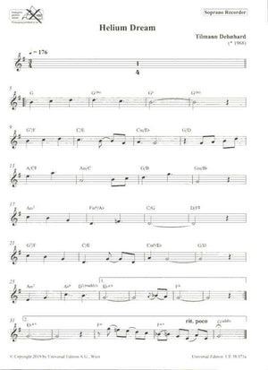 16 Miniatures for Descant Recorder & Piano