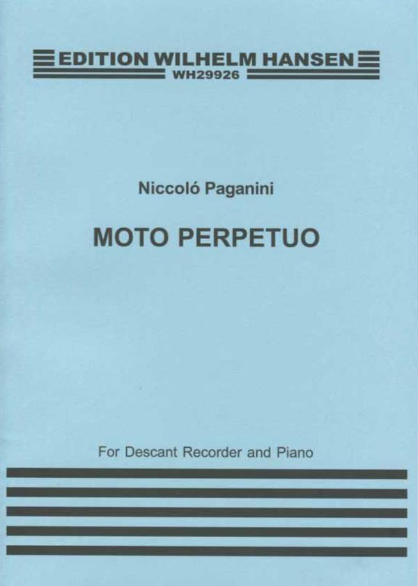 Paganini Moto Perpetuo