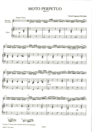 Paganini Moto Perpetuo