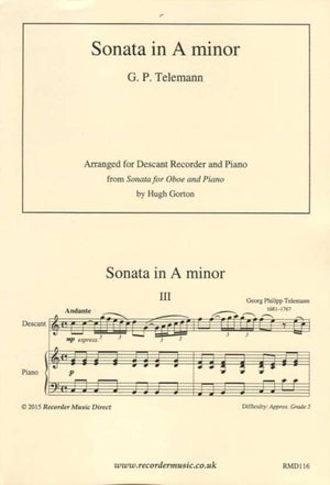 Sonata in A minor