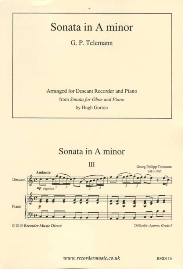 Sonata in A minor
