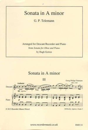 Sonata in A minor