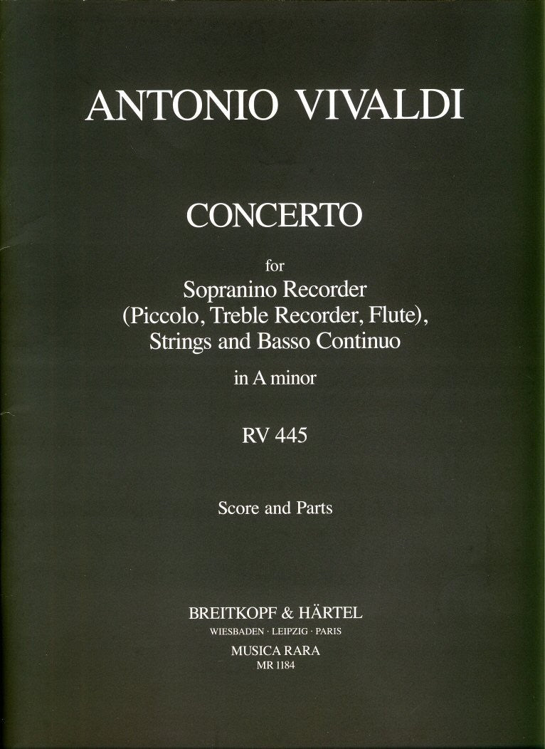 Concerto in A minor RV445