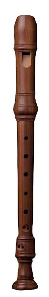 Marsyas Descant Recorder in Plum Wood