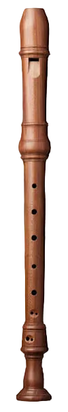 Marsyas Treble Recorder in Plumwood