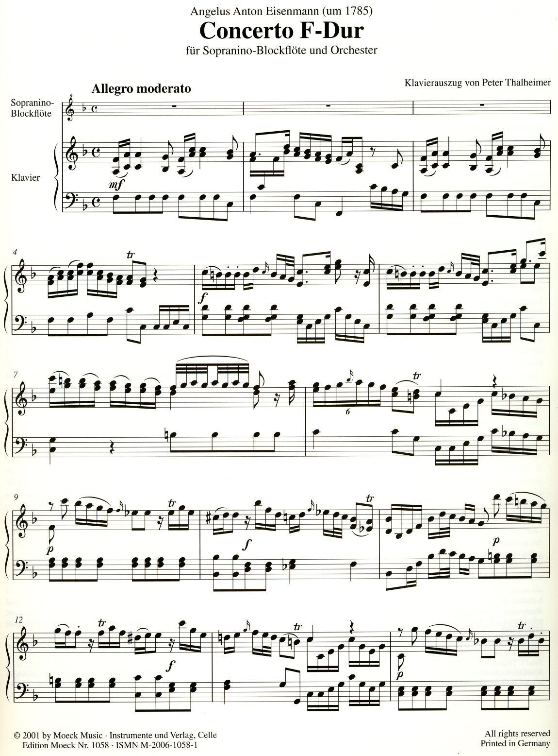 Concerto in F Major