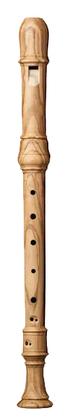 Superio Treble Recorder in Olivewood