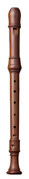 Superio Treble Recorder in Plumwood