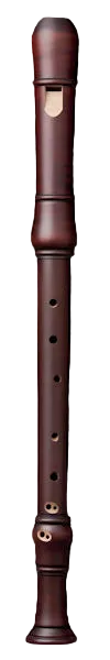 Studio Tenor Recorder in Stained Pearwood