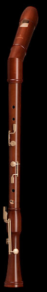 Canta Knick Bass Recorder in Stained Pearwood