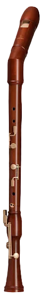 Canta Knick Bass Recorder in Stained Pearwood