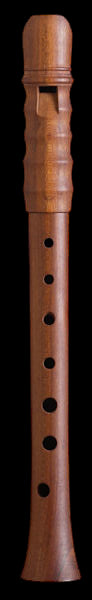 Kynseker  Sopranino Recorder in  Plumwood