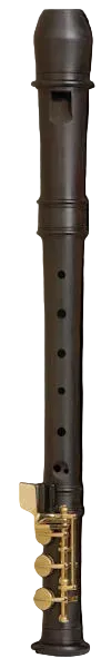 Modern Descant Recorder (B-foot) in Grenadilla