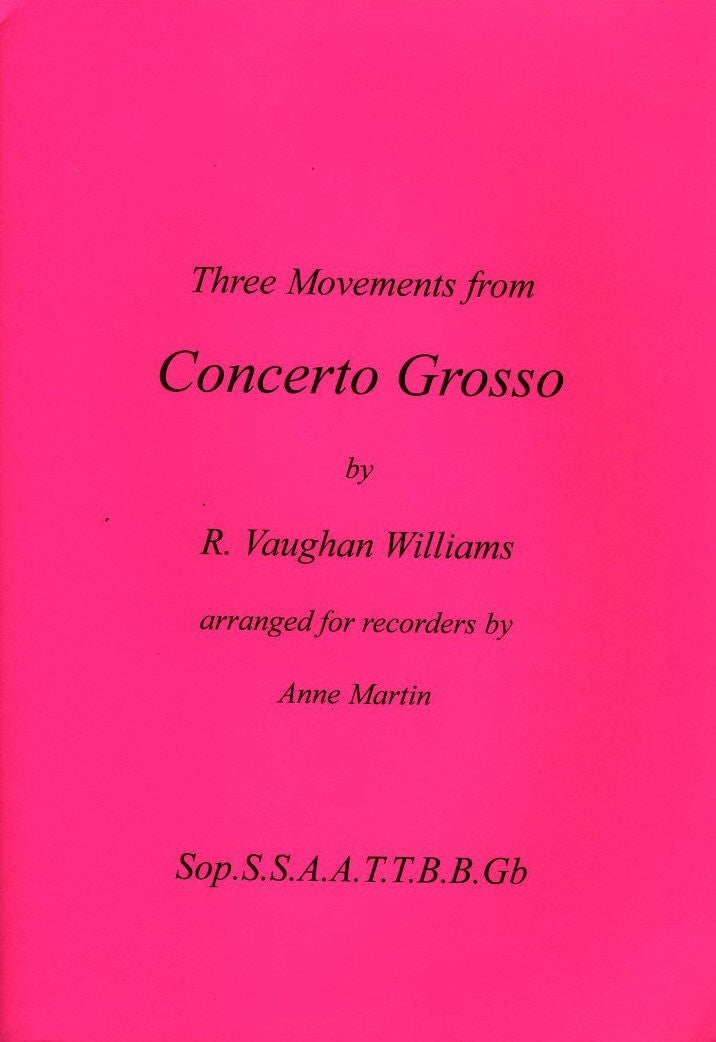 Three Movements from Concerto Grosso