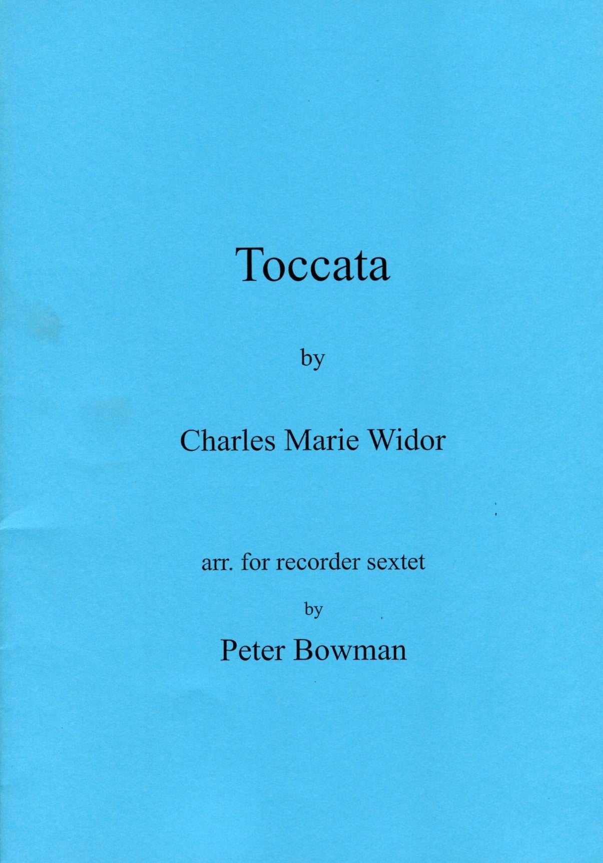 Tocatta from the Fifth Symphony for Organ