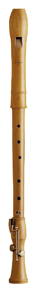 Canta Tenor Recorder (with key) in Pearwood
