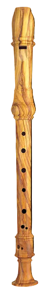 Denner Descant Recorder in Olivewood