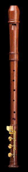 Modern Treble Recorder (E-foot) in Rosewood