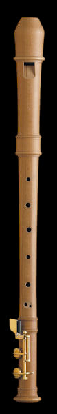 Modern Treble Recorder (F-foot) in Pearwood