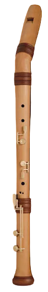 Adri's Dream Knick Bass Recorder in Pearwood