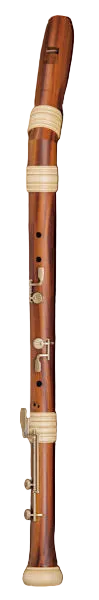 Dream-Edition Knick Bass  Recorder in Plumwood