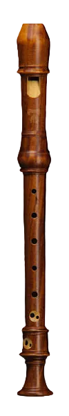 Denner-Edition Descant Recorder in Stained Satinwood