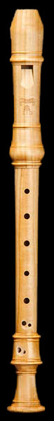 Denner-Edition Descant Recorder A-415 in Satinwood