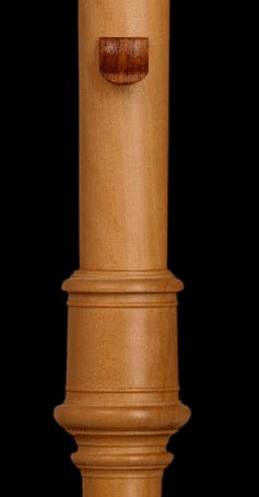 Treble Thumb Rest - Rosewood (Self-Adhesive)