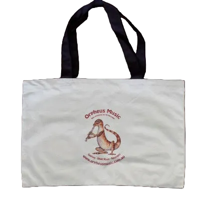 Orpheus Music Lizard Tote Bag