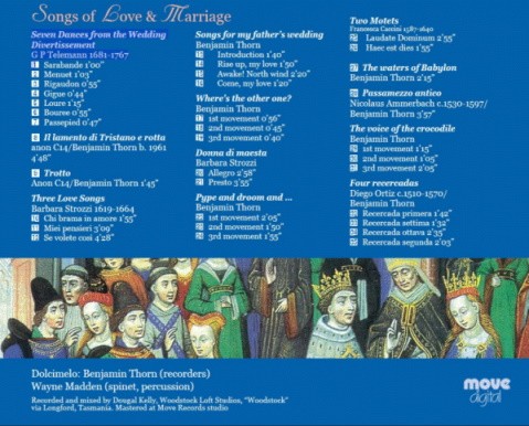 Songs of Love and Marriage