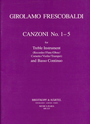 Canzoni No 1 - 5