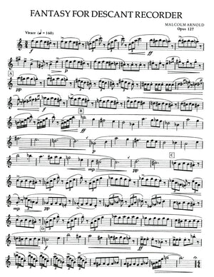 Fantasy for Descant Recorder Op 127