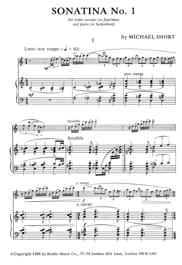Sonatina No. 1
