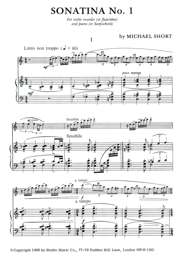 Sonatina No. 1