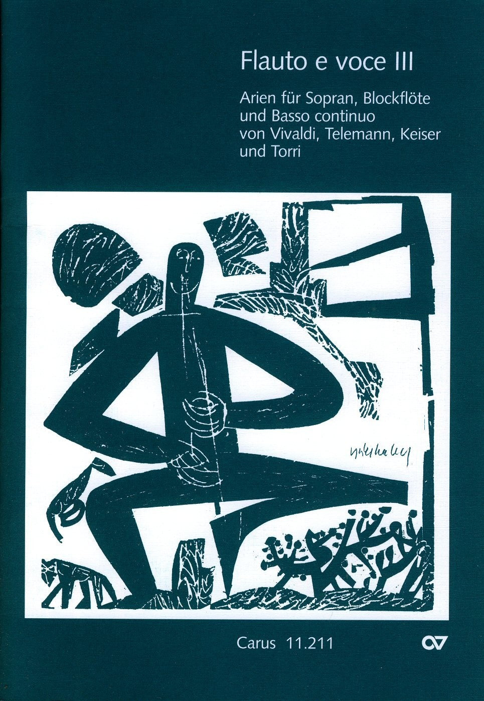Flauto e voce, Vol III: Arias for Soprano, Recorder and Basso Continuo