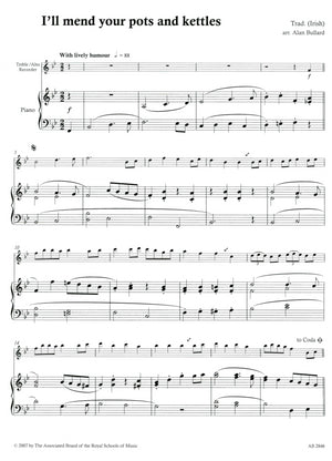Time Pieces for Treble/Alto Recorder Volume 2