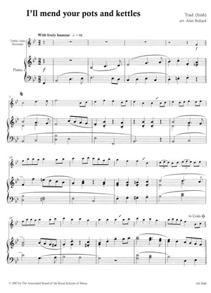 Time Pieces for Treble/Alto Recorder Volume 2