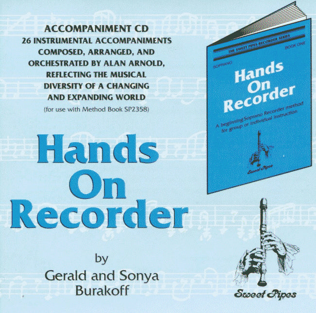 Hands on Recorder CD Sweet Pipes
