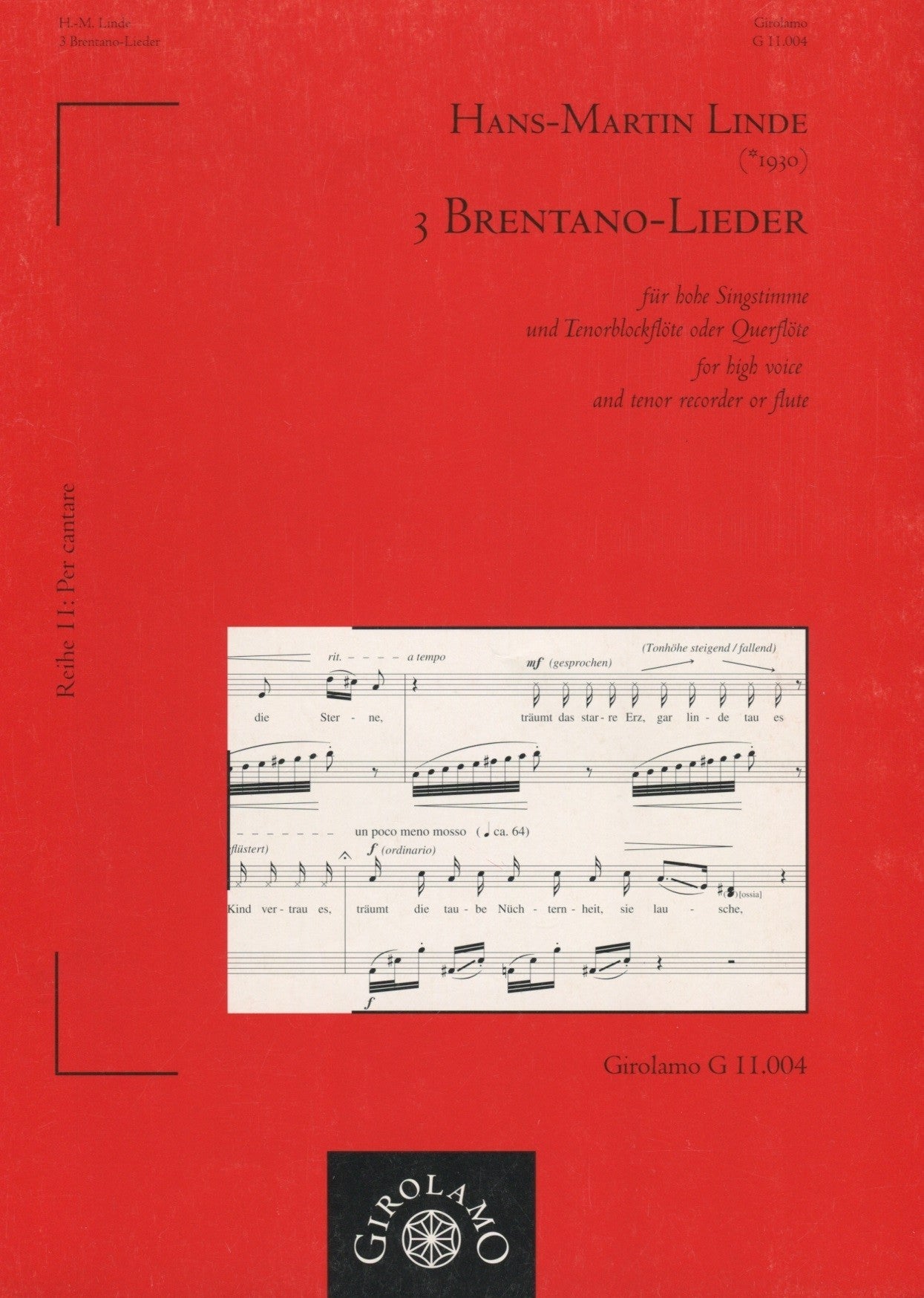 3 Brentano Songs