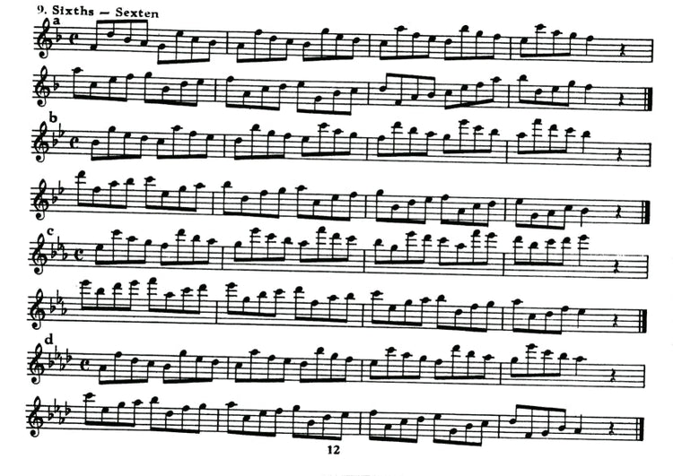95 Dexterity Exercises and Dances for Recorders in F