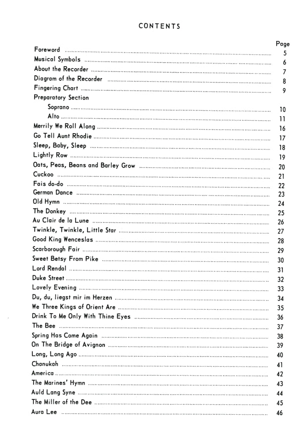 The Beginners Method for Soprano and Alto Recorder Book 1