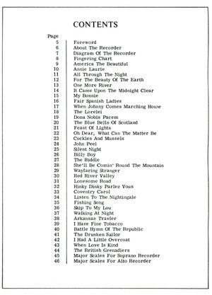 The Beginners Method for Soprano and Alto Recorder Book 2