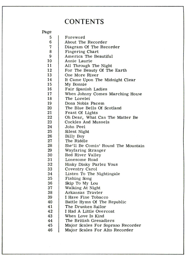 The Beginners Method for Soprano and Alto Recorder Book 2