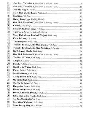 Suzuki Recorder School Alto Recorder Accompaniment Part Volume 1