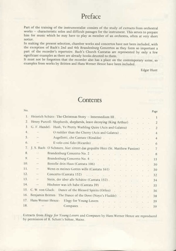Orchestral Studies