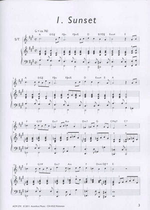 Postcards Vol 1 for Soprano Recorder and Piano