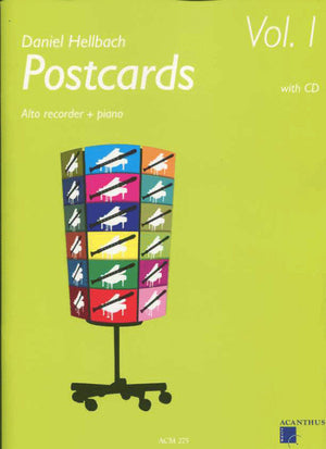 Postcards Vol 1 for Alto Recorder and Piano