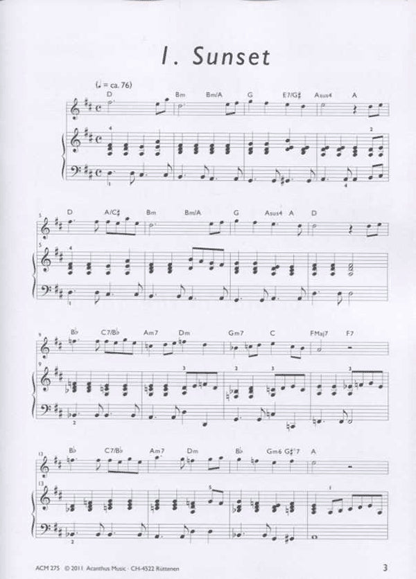 Postcards Vol 1 for Alto Recorder and Piano
