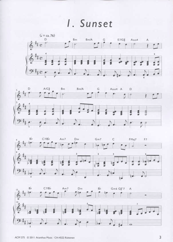 Postcards Vol 1 for Alto Recorder and Piano