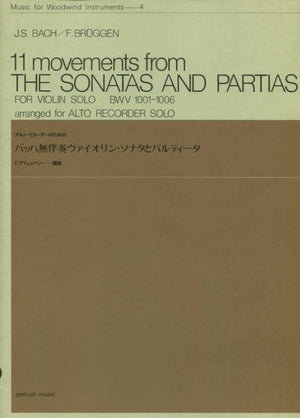 11 movements from the Sonatas and Partitas